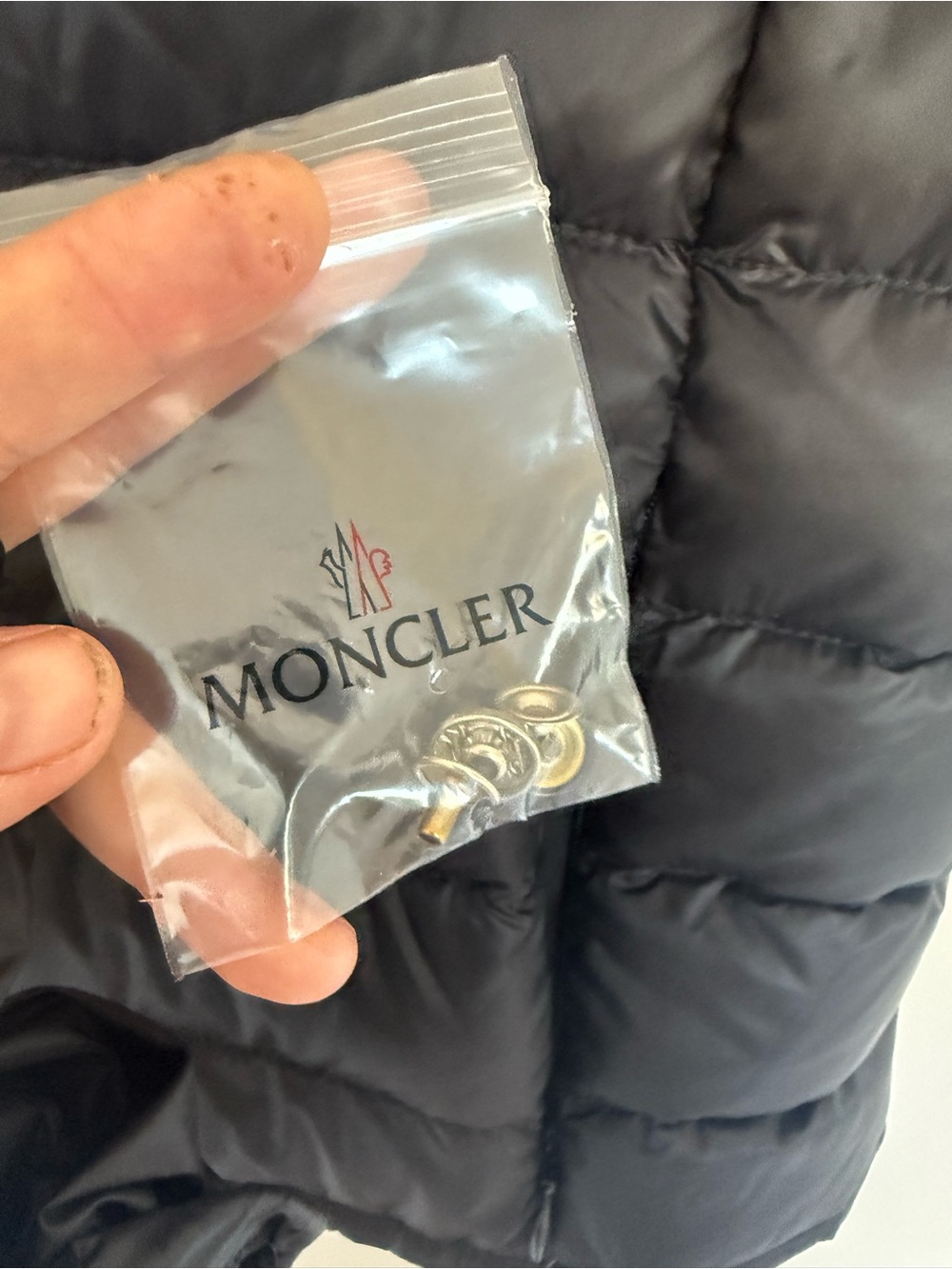 Moncler Liane Quilted Black Vest with Real Down - Picture 10 of 16